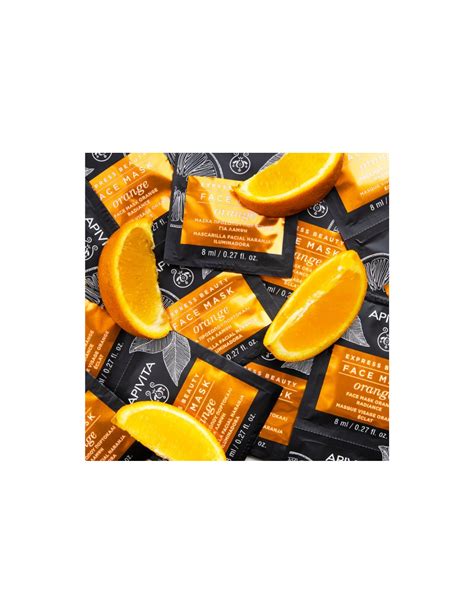 APIVITA MASCARILLA EXPRESS BEAUTY REVITALIZANTE DE NARANJA 2 SACHETS