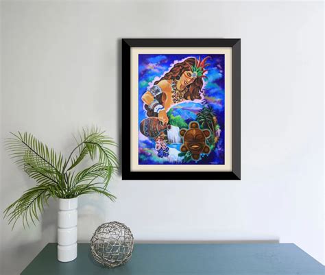 Taino Art Puerto Rico Wall Art Puerto Rican Taino Pride Etsy Puerto