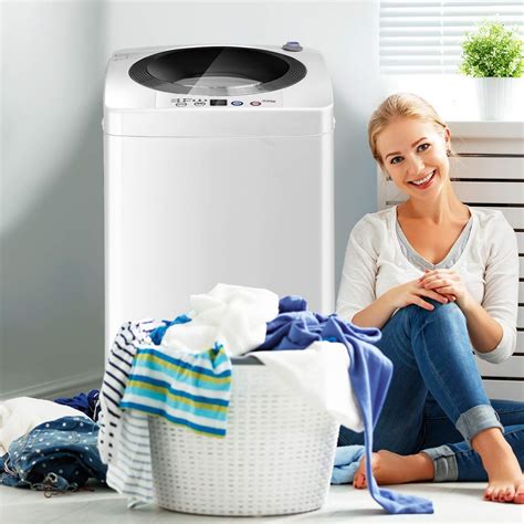 Giantex Portable Washing Machine Full Automatic Washer Dryer Combo