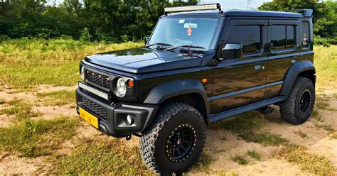 Maruti Jimny Gets Performance And Visual Modifications Lifted Jimny