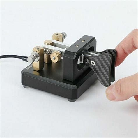 Automatic Morse Keyer Dual Paddle Cw Key Telegraph Key For Ham Radio