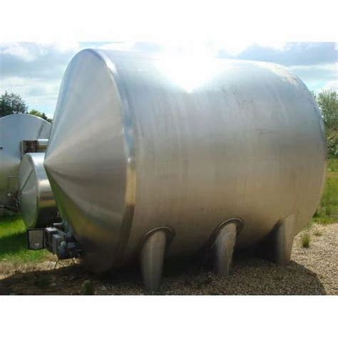 Horizontal Stainless Steel Storage Tank Capacity L At Rs