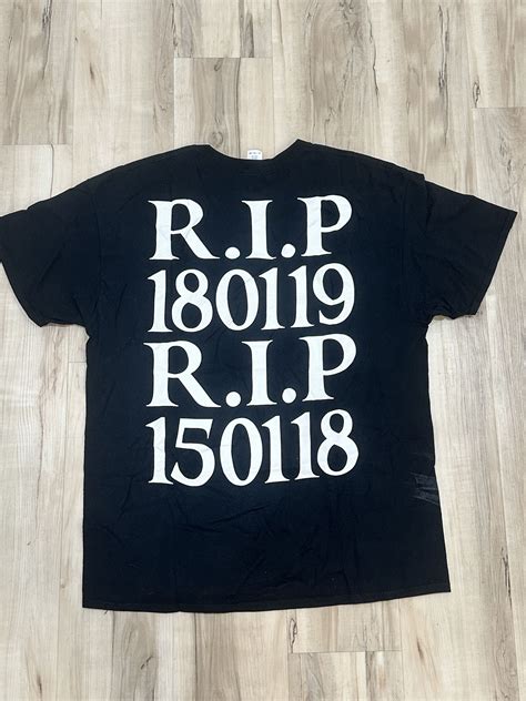 Playboi Carti Playboi Carti 'Die Lit' Tour Merch Tee – RIP XL | Grailed