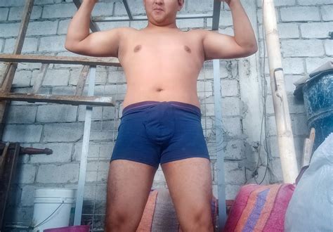 In Boxer Navy Blue On My Terrace Nude Pics XHamster