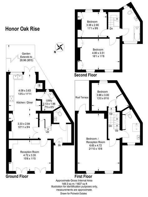3 Bedroom House | SE23 3QY | Honor Oak Rise | Pickwick Estates