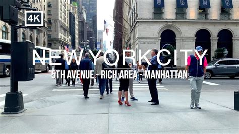 K Nyc Walking Tour Th Avenue One Of The Richest Areas In