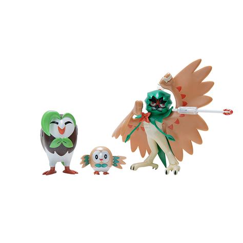 Rowlet Evolução - Pack de Evolução Pokémon - Rowlet, Dartrix e Decidueye - Select ...