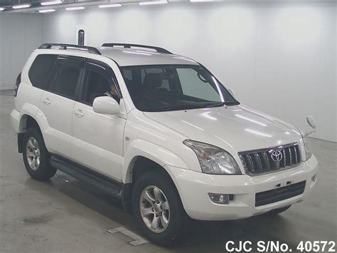 Toyota Land Cruiser Prado White For Sale Stock No