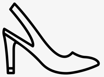 Transparent High Heel Outline Clipart - Major Trauma Networks In ...