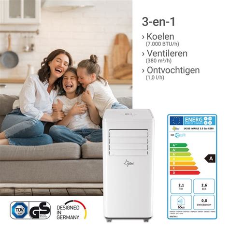 Suntec Impuls Eco R Mobiele Lokale Air Conditioner Airco