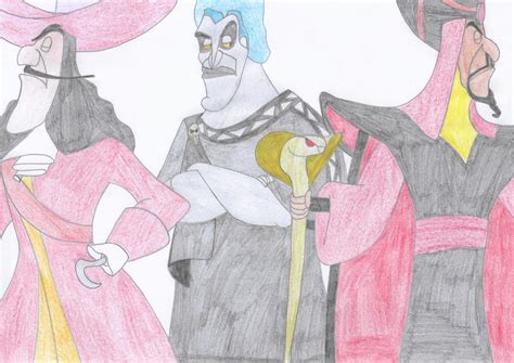 Captain Hook Hades And Jafar By Mrscrore On Deviantart