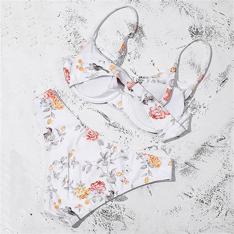 Swimsuit Sexy Ruffles Swimwear Sling Bikini Se Vicedeal