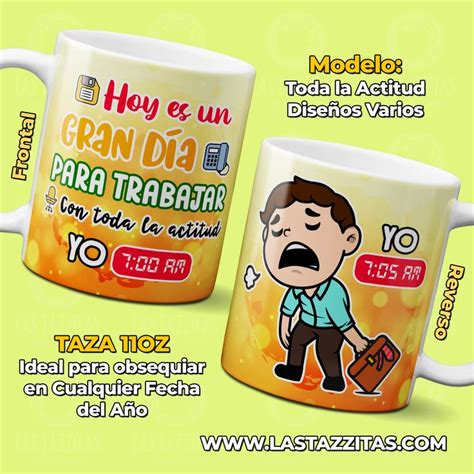 Taza 11 Onzas Hoy Es Un Gran Día Para Trabajar Meme Godin 150