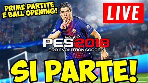 PRIMO TOTY PALLONE NERO PES 2018 IN LIVE BALL OPENING E PRIME