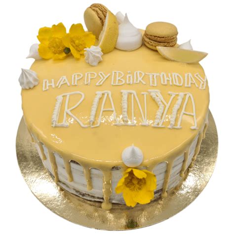 Winter Party Cake Naked Lemon Cake Royalbake