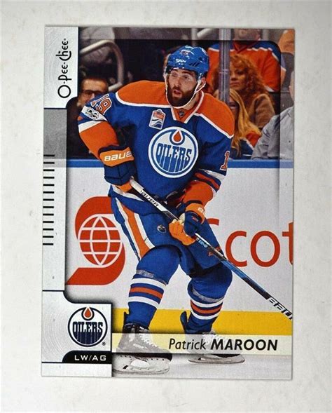 O Pee Chee Opc Base Patrick Maroon Ebay