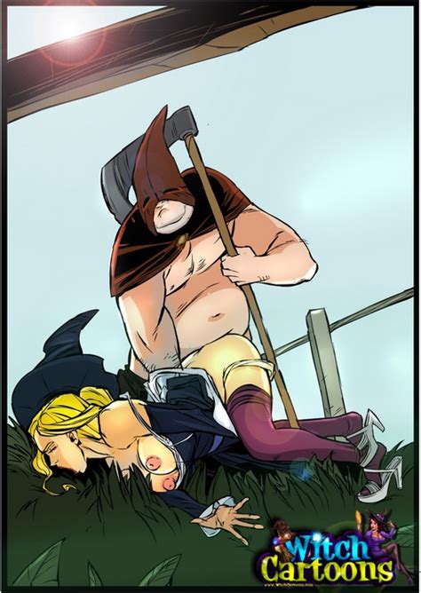 Sexy Shaped Blonde Toon Witch Doesn T Silver Cartoon Picture 2