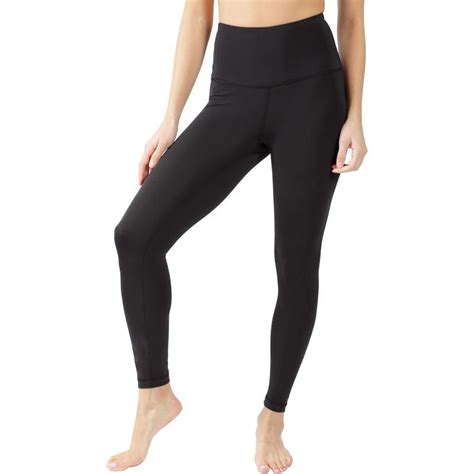 Yogalicious Super High Waist Soft Nude Tech Womens Leggings Black 25 Yogalicious