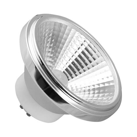 ŻarÓwka Ar111 Es111 Led Gu10 230v 10w 800lm Matowa Szybka BiaŁa Zimna