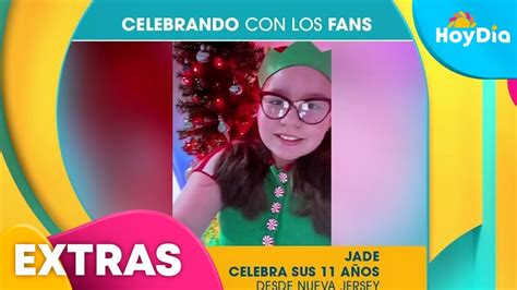 Felicitamos a los cumpleañeros de hoy en Celebrando con los fans Hoy