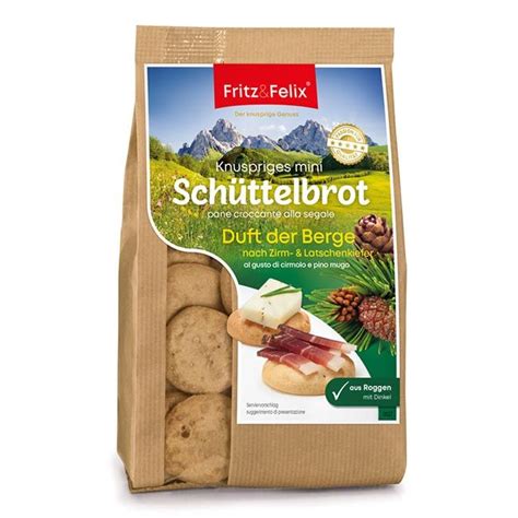 Mini Schüttelbrot mit Zirbel Latschenkiefer