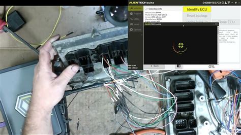 Cloning A MEVD17 2 BMW DME Reading And Writing Done In Boot With