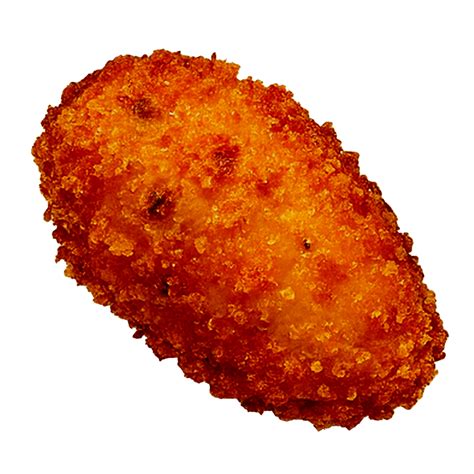 Spicy breaded chicken cutlet, bright red crunchy crust for street food