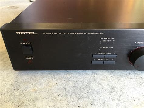 Rotel RSP 960AX Surround Sound Processor Preamp For Sale US Audio Mart