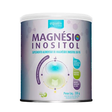 Magn Sio Inositol Em P Sabor Lim O G Equaliv