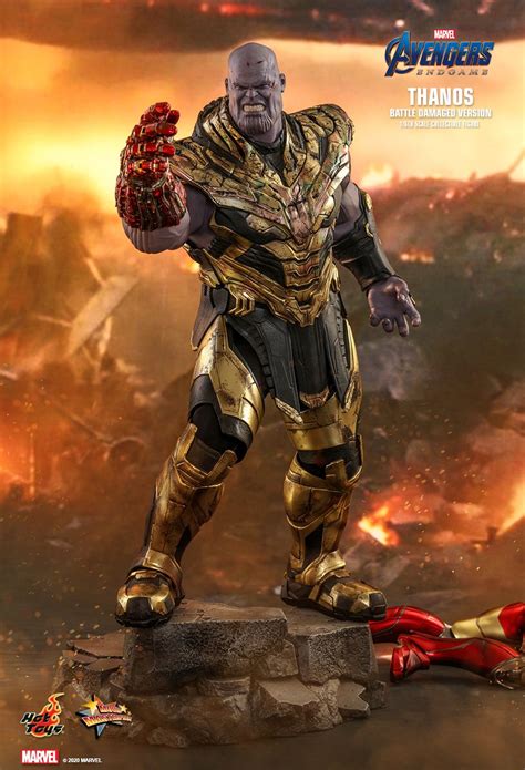 NEW PRODUCT HOT TOYS AVENGERS ENDGAME THANOS BATTLE DAMAGED VERSION