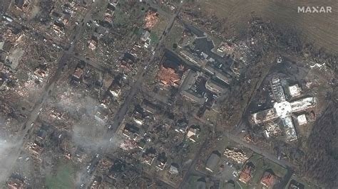 In photos: Before and after images show scale of tornado damage