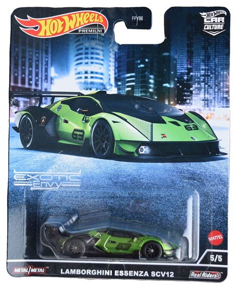 Hot Wheels Lamborghini Essenza SCV12 Toy Car