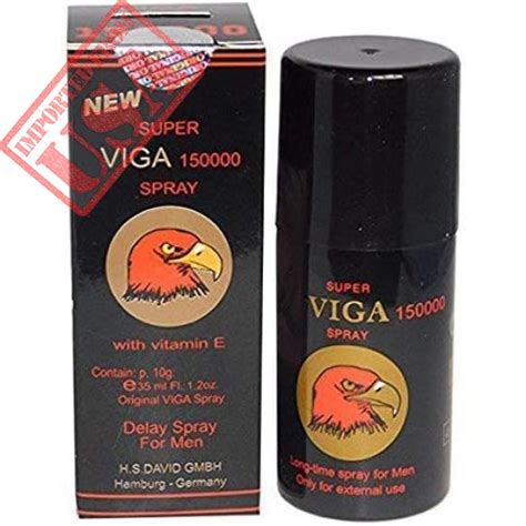 SUPER VIGA 150000 DELAY Spray For Men Extra Strong With Vitamin E Make