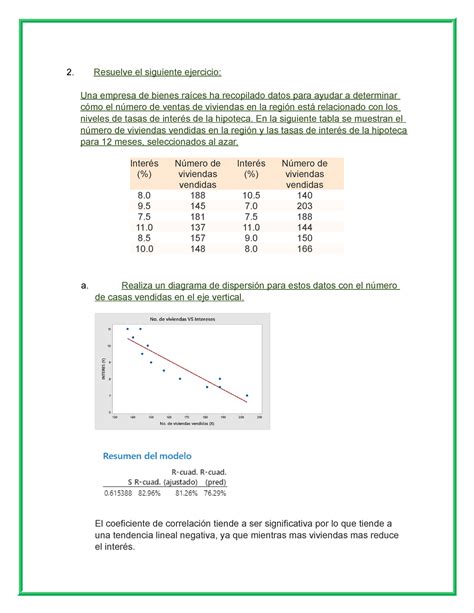 Ejercicio Estadistica Resuelve El Siguiente Ejercicio Una Empresa