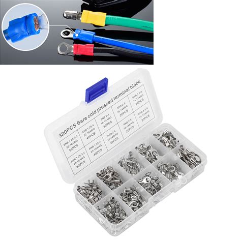 Terminal Connectors, Electric Wire Connerctor Kit 320Pcs Terminals Wire ...