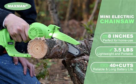 Amazon Mini Chainsaw Cordless 6 Inch And 8 Inch Electric Power