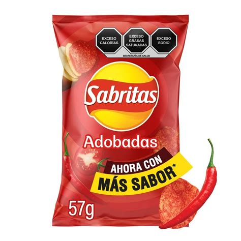 Papas Fritas Sabritas Adobadas 57 G Walmart