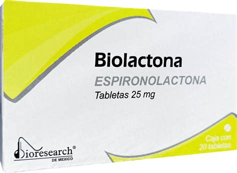 Medically Biolactona C Tabs Mg Farmacia A Domicilio