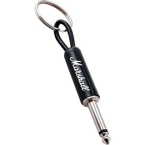 pluginz black marshall guitar plug keychain guitar center