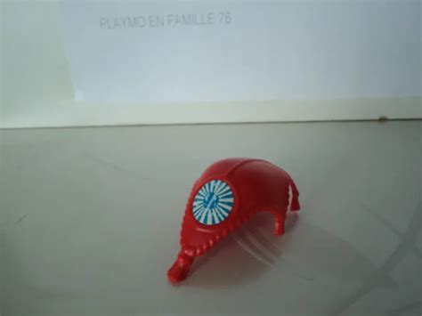 Playmobil Vintage Cirque Coiffe Rouge L Phant Grand Format Du Set