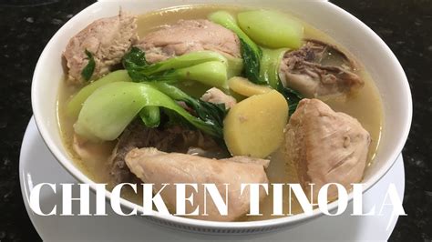 How To Cook Chicken Tinola YouTube