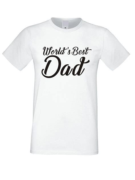 Worlds Best Dad T Shirt Worlds Best Dad T Shirt