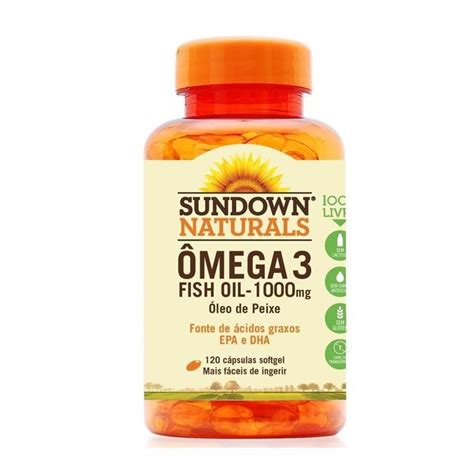 Kit Fish Oil Leo De Peixe Mg Sundown C Psulas Unidades