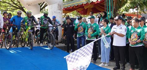 Bupati Zairullah Lepas Peserta Fun Bike Meriahkan Haornas 2023