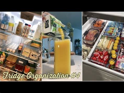 Fridge Restock Organization ASMR Satisfying TikTok Compilation 4