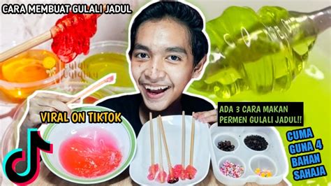 Cara Membuat Gulali Jadul Viral On Tiktok Permen Gulali Jadul Youtube