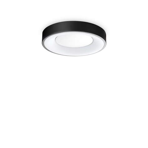 IDEAL LUX PLANET Lampada A Soffitto Nero L 30 Cm Lampadari On Line