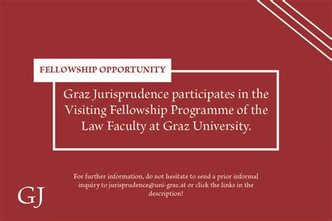 Call For The New Gj Visiting Fellowships 2023 Now Open Graz