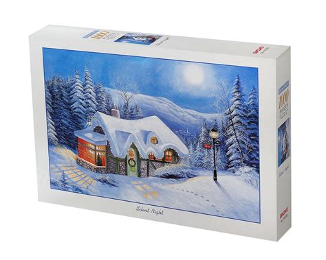 Silent Night 1000 Pieces Tomax Puzzles Puzzle Warehouse