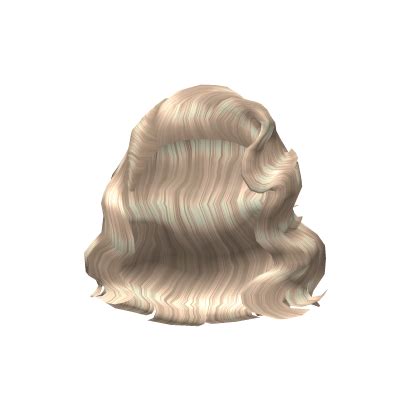 Rita S Luscious Curls In Platinum Blonde Roblox